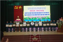 Thái Nguyên tiếp tục tăng cường các tiềm lực trong khu vực phòng thủ